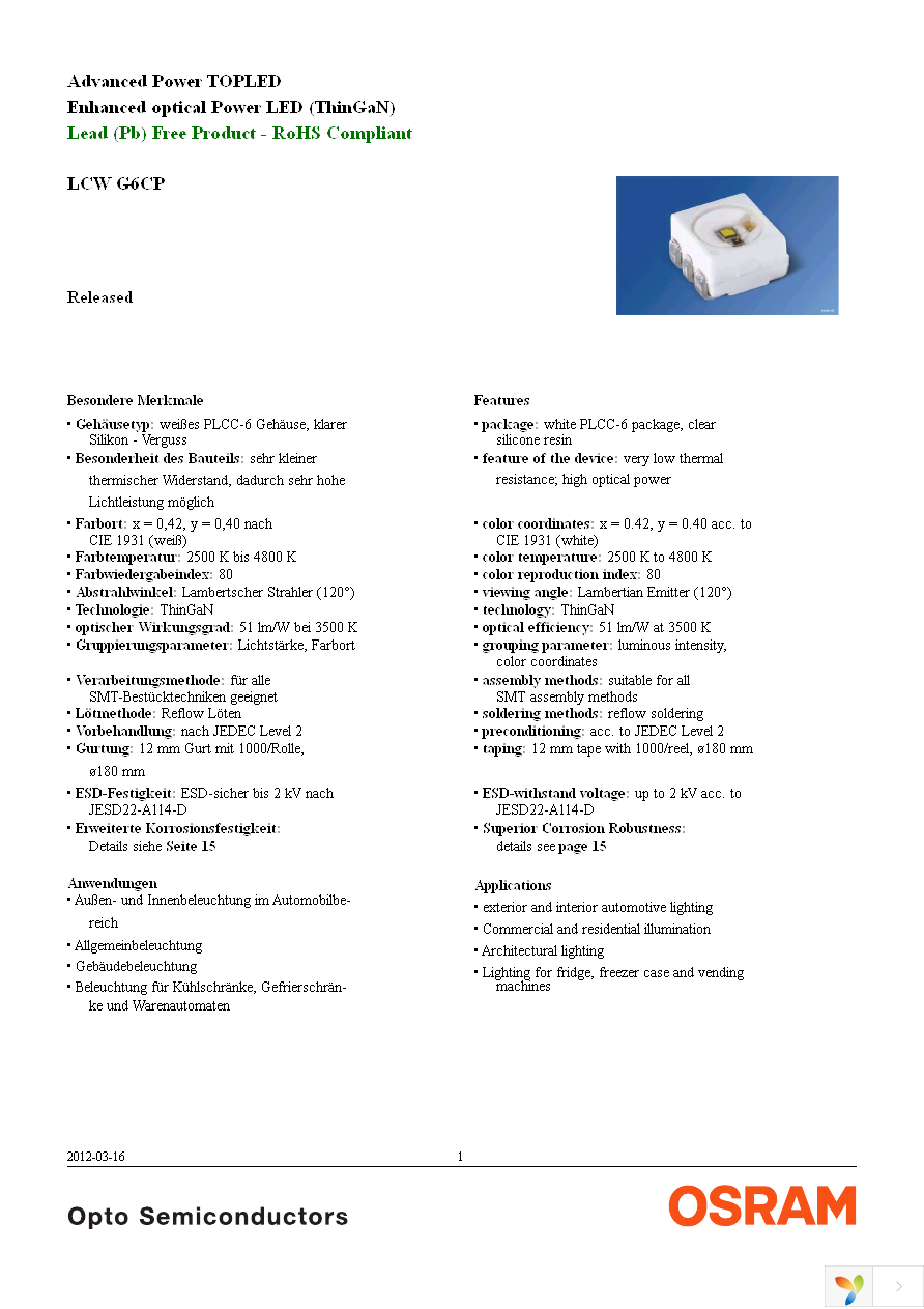 LCW G6CP-DAFA-4J8K-Z Page 1